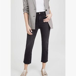 DL1961 Women's High Rise Jeans in Black